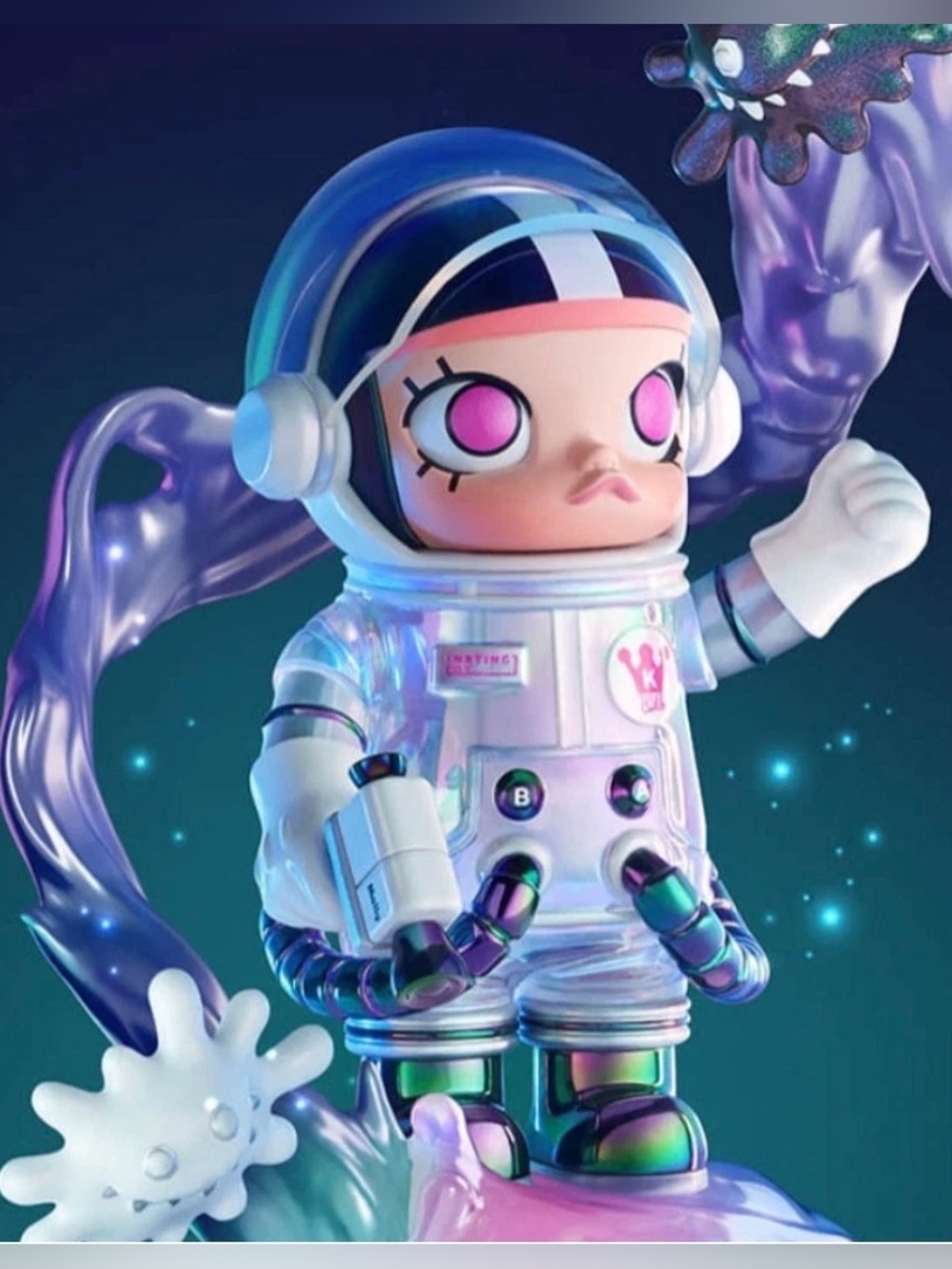 ✨ MEGA SPACE MOLLY 100% SERIES 1 × INSTINCTOY – 2022 RETIRED RELEASE ✨